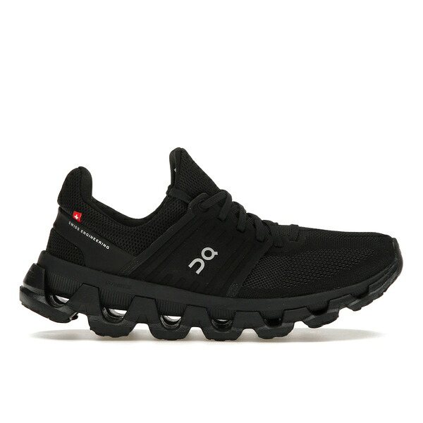 On オン レディース スニーカー  【On Running Cloudswift 3 AD Black Black (Women\u0027s)】  大いさ US_6(23.0糎) All Black レディース靴-スニーカー