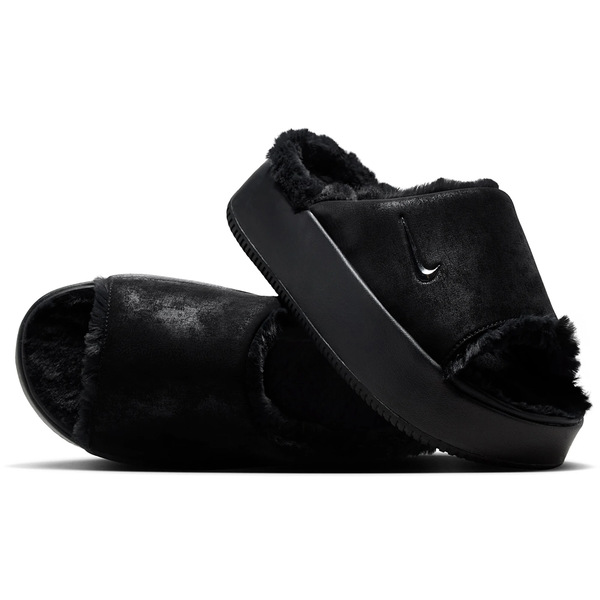 Nike ナイキ レディース スニーカー  【Nike Calm Elevation Fur Black (Women\u0027s)】  大いさ US_9(26.0糎) Black/Black スニーカー-レディース靴