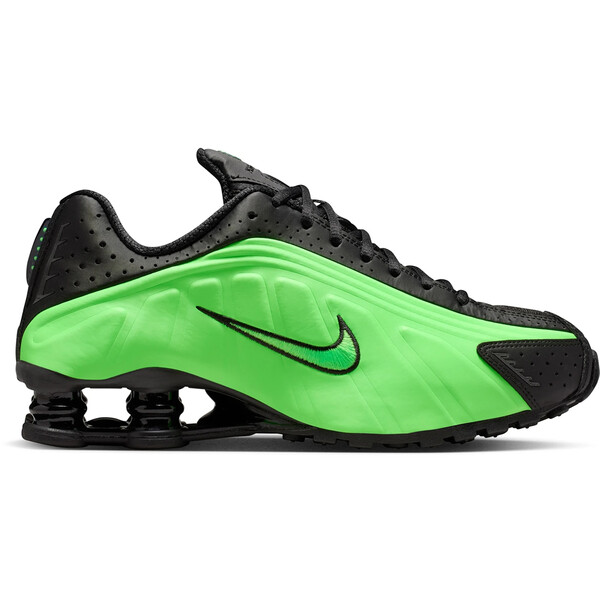 Nike ナイキ レディース スニーカー  【Nike Shox R4 Black Voltage Green (Women\u0027s)】  大いさ US_5(22.0糎) Black/Black/Voltage Green レディース靴-靴