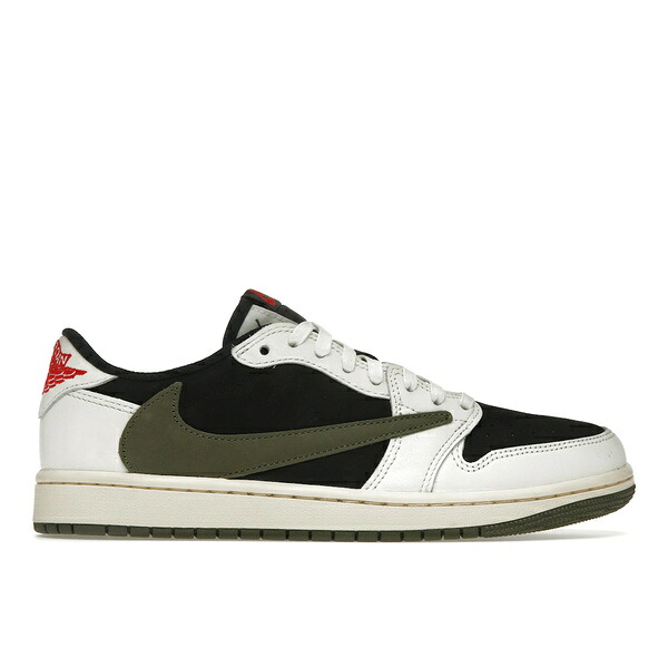 Jordan ジョーダン レディース スニーカー  【Jordan 1 Retro Low OG SP Travis Scott Olive (Women\u0027s)】  大きさ US_9(26.0糎) Sail/University Red/Black/Medium Olive