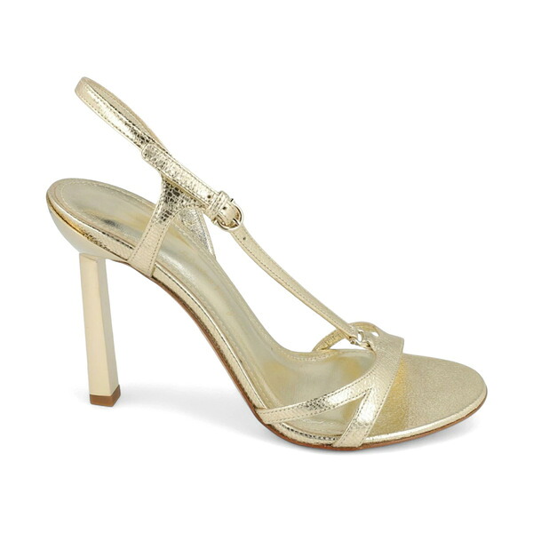 Ferragamo フェラガモ レディース スニーカー  【Ferragamo Jole X5 Heeled Sandals Gold (Women)】  サイズ US_8(25.0cm) Gold