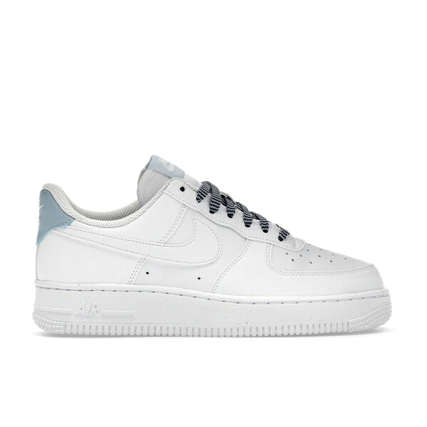 Nike ナイキ レディース スニーカー  【Nike Air Force 1 Low 07 White Light Armory Blue (Women)】  サイズ US_W_11 White/Light Armory Blue/White/White