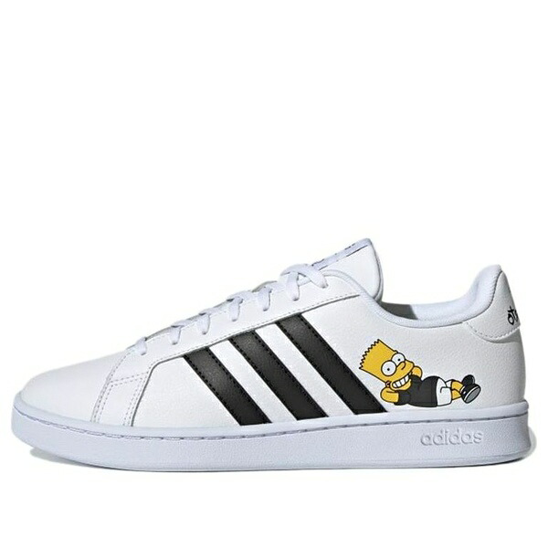 adidas アディダス メンズ スニーカー  【adidas x The Simpsons Grand Court \u0027Bart\u0027 H02555】  大きさ US_12.5(30.5糎)