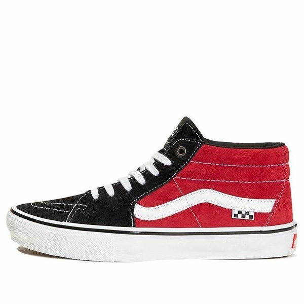Vans バンズ メンズ スニーカー  【Vans Skate Grosso Mid \u0027Black Red\u0027 VN0A5FCG458】  大きさ US_10(28.0糎)
