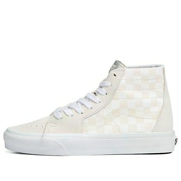 Vans バンズ メンズ スニーカー  【Vans Crystal Sidestripe Sk8-Hi Tapered Shoe \u0027White Checkerboard\u0027 VN0A7Q62C13】  大きさ US_7(25.0糎)