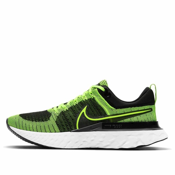 Nike ナイキ メンズ スニーカー  【Nike React Infinity Run Flyknit 2 \u0027Volt Black\u0027 CT2357-700】  大きさ US_M_14