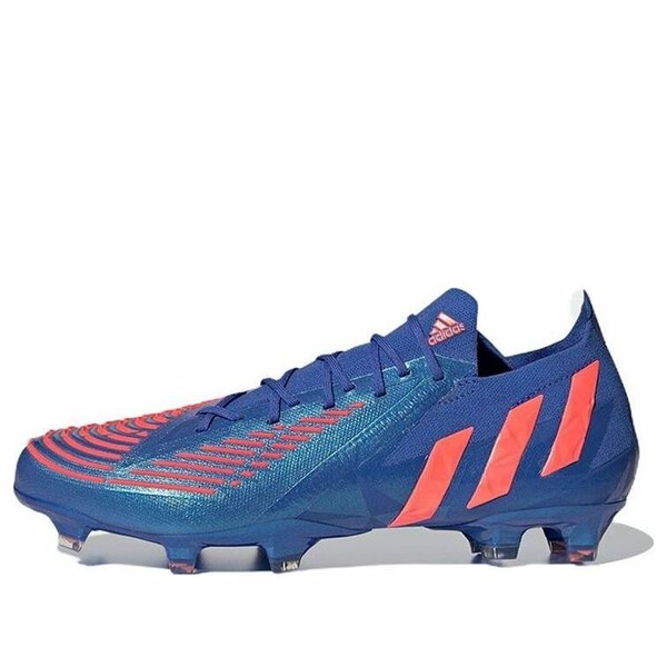 adidas アディダス メンズ スニーカー  【adidas Predator Edge.1 Low FG \u0027Hi-Res Blue Turbo\u0027 H02954】  大きさ US_6.5(24.5糎)