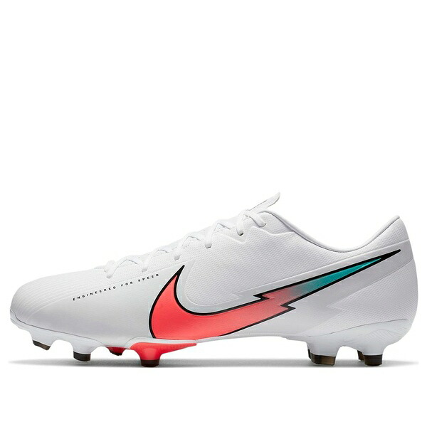 Nike ナイキ メンズ スニーカー  【Nike Mercurial Vapor 13 Academy MG \u0027White Flash Crimson\u0027 AT5269-163】  大きさ US_6.5(24.5糎)