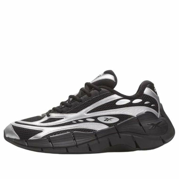 Reebok リーボック メンズ スニーカー  【Reebok Danielle Guizio x Zig Kinetica 2.5 Edge \u0027Black Silver Metallic\u0027 100069911】  大きさ US_M_3.5