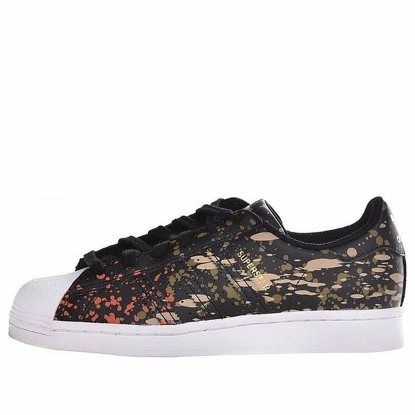 adidas アディダス メンズ スニーカー  【adidas Superstar \u0027Splashes, Splatter and Drips - Black\u0027 FX5538】  大きさ US_9(27.0糎)
