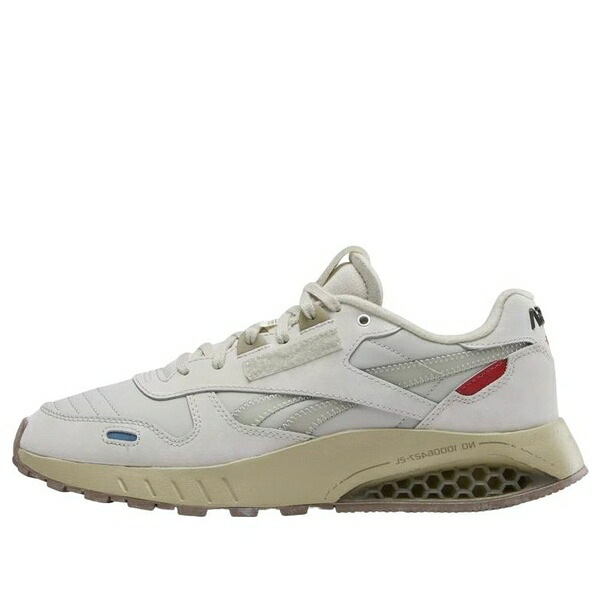 Reebok リーボック メンズ スニーカー  【Reebok x NASA Classic Leather Hexalite \u0027Grey Red\u0027 100207043】  大きさ US_8.5(26.5糎)
