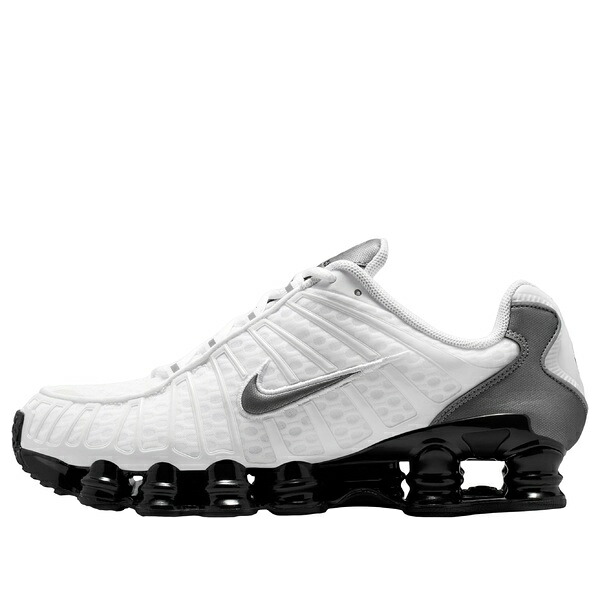 Nike ナイキ メンズ スニーカー 【Nike Shox TL 'White Black Cool Grey' IR2005-100】 サイズ US_5.5(23.5cm)|asty