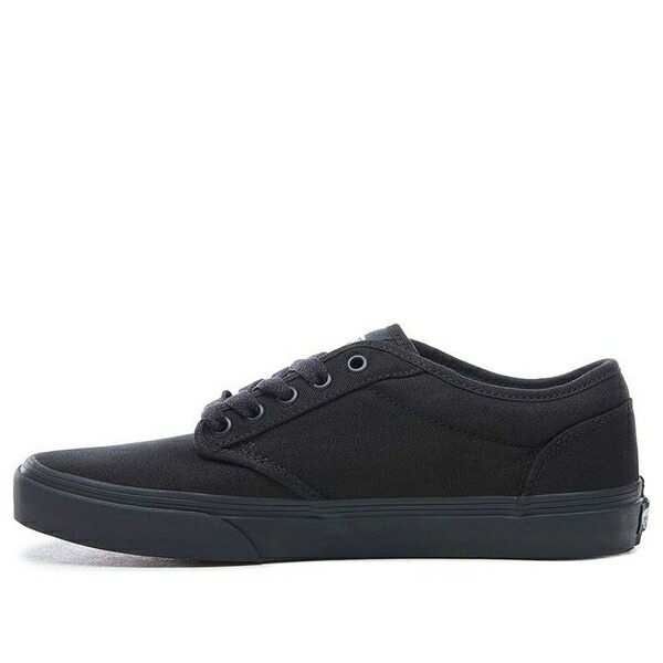 Vans バンズ メンズ スニーカー  【Vans Authentic Atwood Skateboard Series Mid-Top Retro Skate Shoes Unisex Black VN000TUY186】  大いさ US_7(25.0糎)