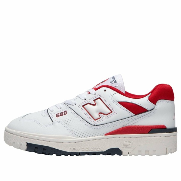 New Balance ニュー平衡にする メンズ スニーカー  【New Balance 550 \u0027White Team Red JD Exclusive BB550JR1】  大きさ US_10(28.0糎)