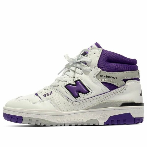 New Balance ニュー平衡にする メンズ スニーカー  【New Balance 650R \u0027White Interstellar Purple\u0027 BB650RCF】  大きさ US_M_13