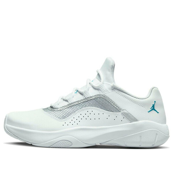 Jordan ジョーダン メンズ スニーカー  【Air Jordan 11 CMFT Low \u0027White Neo Turquoise\u0027 DX9259-100】  大きさ US_M_14