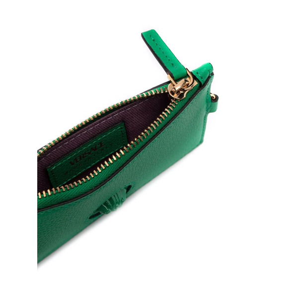 ヴェルサーチ メンズ Bright Green アクセサリー カードケース メドゥーサ 財布 最大67 Offクーポン 財布