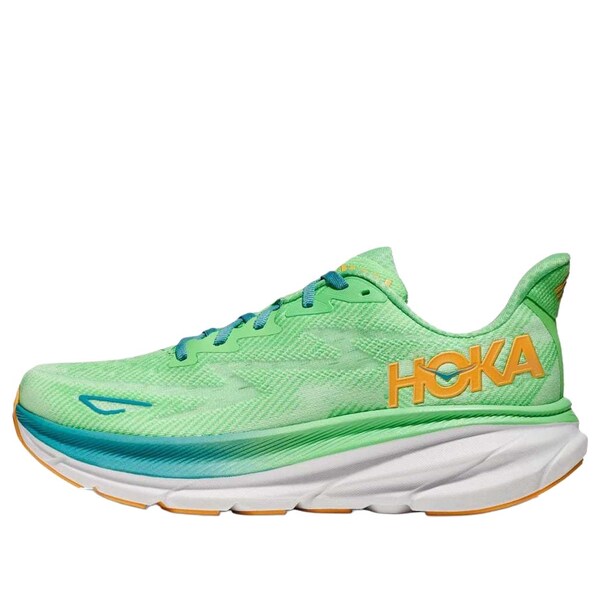 HOKA ONE ONE ホカオネオネ メンズ スニーカー  【HOKA ONE ONE Clifton 9 \u0027Zest Lime Glow\u0027 1127895-ZLGL】  大きさ US_11.5(29.5糎)