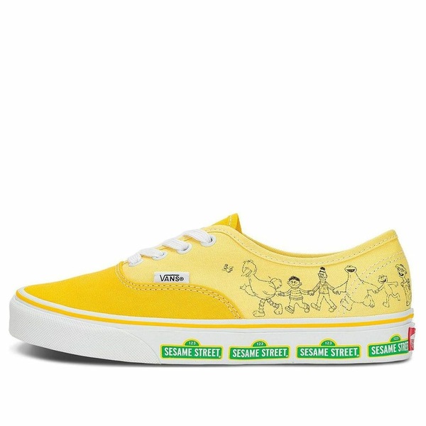 Vans バンズ メンズ スニーカー  【Vans x Sesame Street Authentic Shoes \u0027Yellow\u0027 VN0009PVYLW】  大きさ US_8.5(26.5珊)