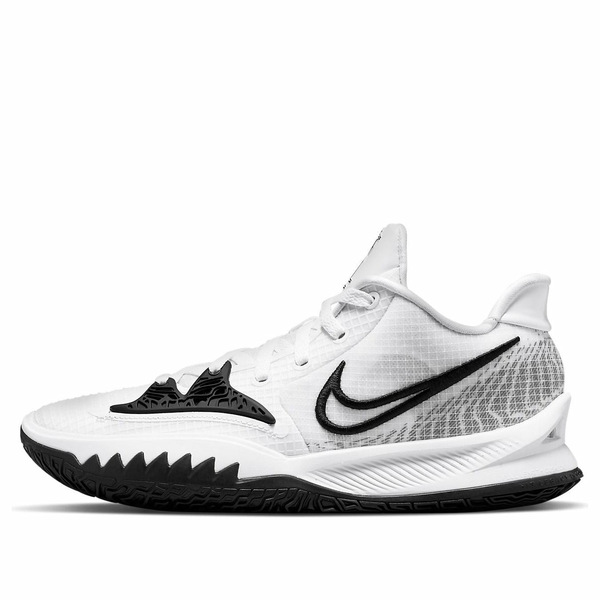 Nike ナイキ メンズ スニーカー  【Nike Kyrie Low 4 結核症 \u0027White Black\u0027 DA7803-100】  大きさ US_M_13