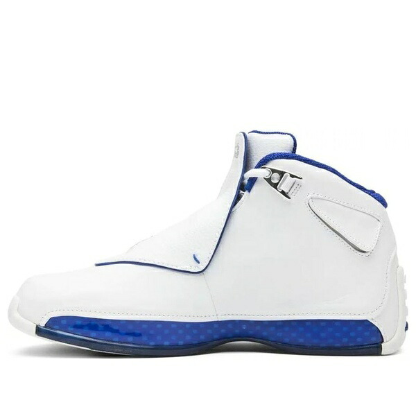 Jordan ジョーダン メンズ スニーカー  【Air Jordan 18 OG \u0027White Sport Royal\u0027 2003 305869-101】  大きさ US_8(26.0珊)