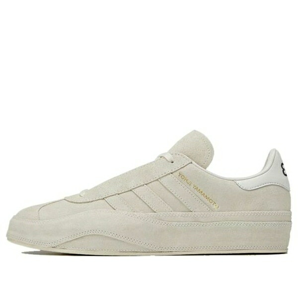 adidas アディダス メンズ スニーカー  【adidas Y-3 Gazelle \u0027Cream White\u0027 HQ6517】  大きさ US_12(30.0珊)