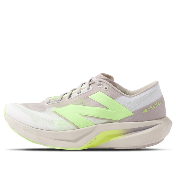 New Balance ニュー平衡にする メンズ スニーカー  【New Balance FuelCell Rebel v4 \u0027Moonrock Bleached Lime\u0027 MFCXLUM】  大きさ US_11(29.0糎)