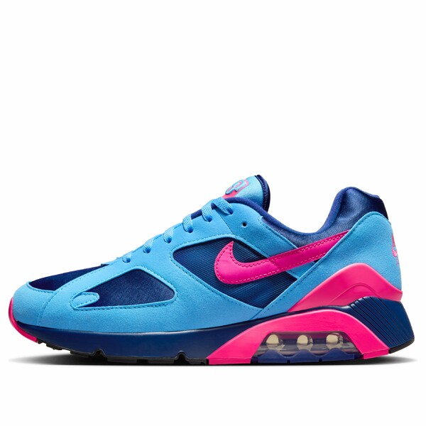 Nike ナイキ メンズ スニーカー  【Nike Air Max 180 \u0027University Blue Hyper Pink\u0027 HQ1706-401】  大いさ US_6(24.0糎)