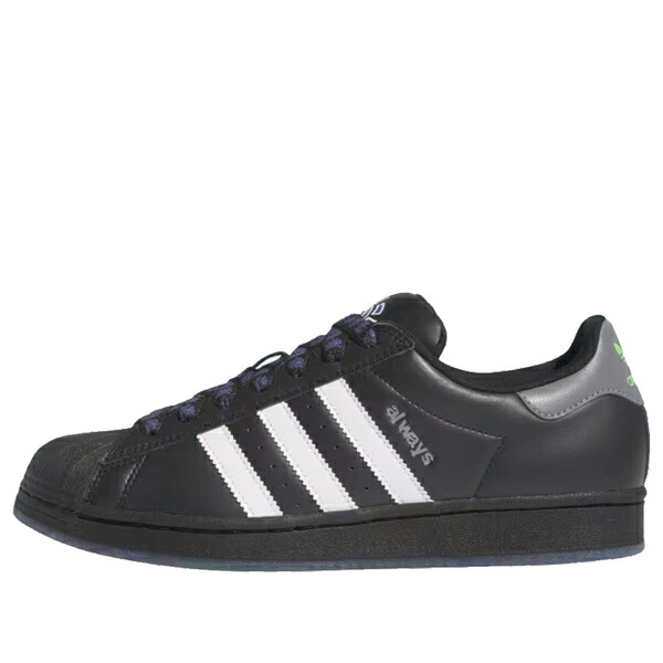 adidas アディダス メンズ スニーカー  【adidas x Always Superstar Adv \u0027Core Black\u0027 IE1436】  大きさ US_M_14