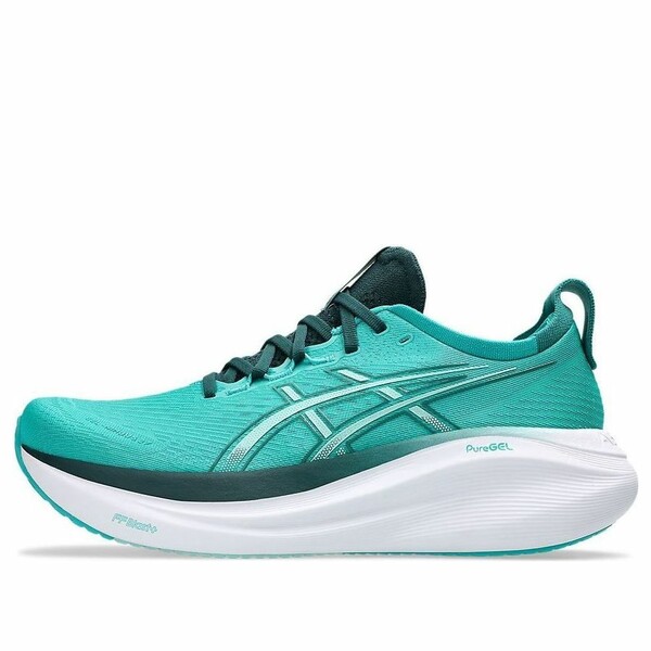 ASICS アシックス メンズ スニーカー  【ASICS Gel-Nimbus 27 \u0027Wave Teal Saxon Green\u0027 1011B958-400】  大きさ US_6(24.0珊)