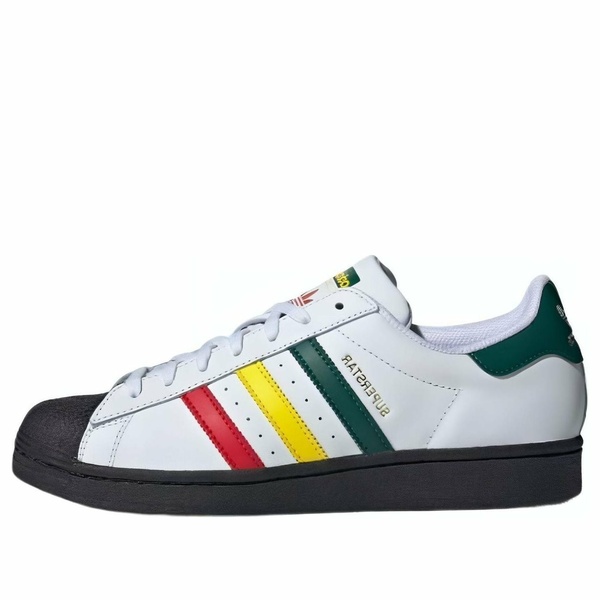adidas アディダス メンズ スニーカー  【adidas originals Superstar \u0027Rasta White\u0027 IH3120】  大いさ US_10.5(28.5糎)