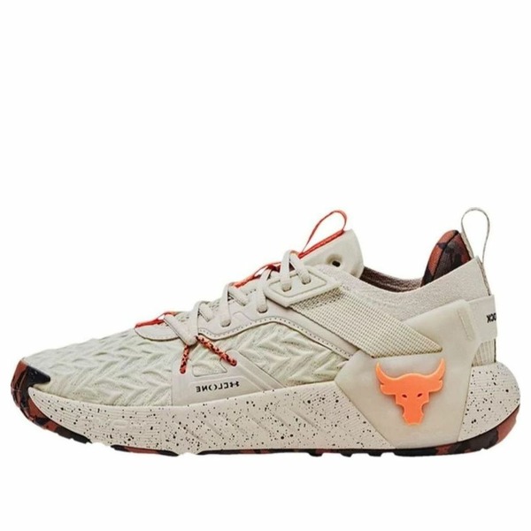 Under Armour アンダーアーマー メンズ スニーカー  【Under Armour Project Rock 6 Sneakers \u0027Beige Orange\u0027 3026662-200】  大きさ US_M_13