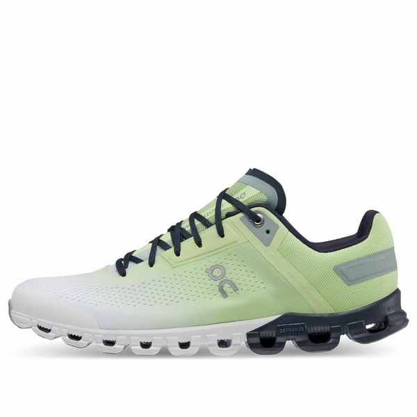 On Running オン 駈けっくら メンズ スニーカー  【On Running Cloudflow 3.0 \u0027Meadow Green White\u0027 35.98687】  大きさ US_8.5(26.5珊)