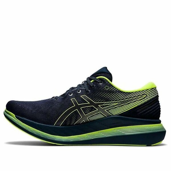 ASICS アシックス メンズ スニーカー  【ASICS GlideRide 2 Lite-Show \u0027French Blue Lime\u0027 1011B166-400】  大きさ US_8(26.0珊)
