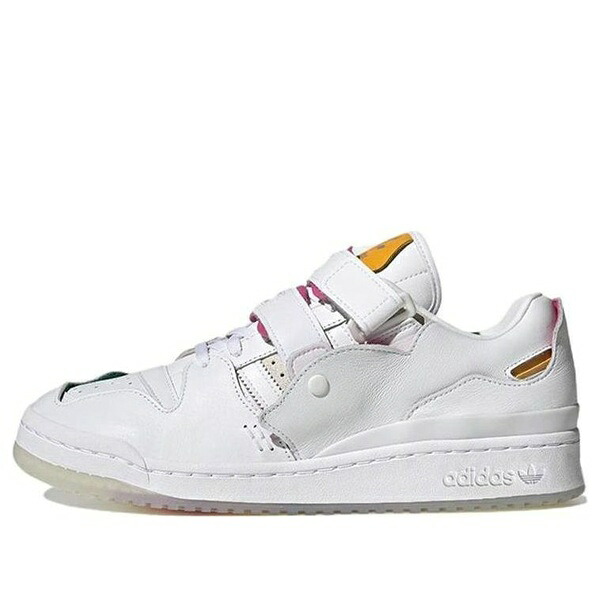 adidas アディダス メンズ スニーカー  【adidas Originals Forum 84 Low x FiSN \u0027White Pink\u0027 GY2416】  大いさ US_12.5(30.5糎)