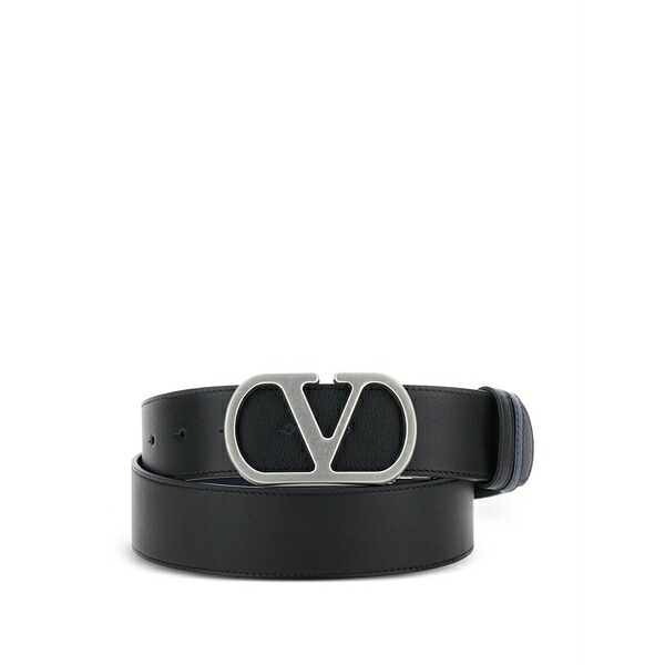 ヴァレンティノ ガラヴァーニ メンズ 三尺帯 付属物 Vlogo reversible belt Black