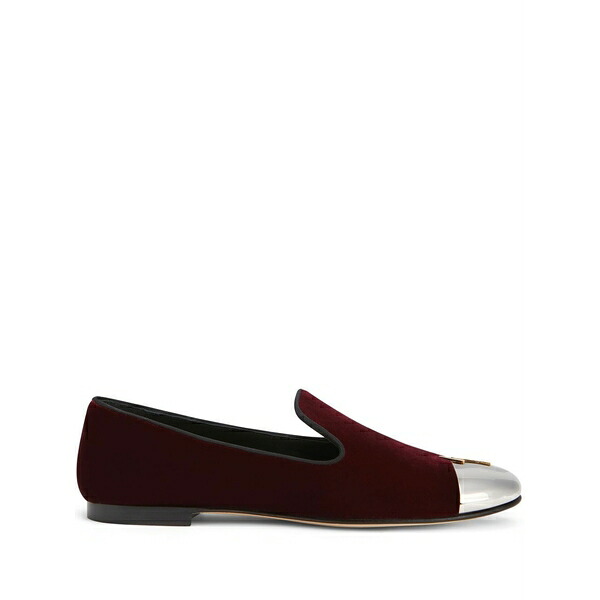 ジュゼッペザノッティ レディース スリッポン・ローファー シューズ Dalila cup toe-cap loafers Red|asty