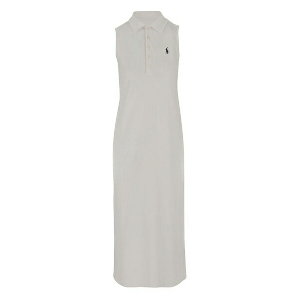ラルフローレン レディース ワンピース トップス Polo pony midi dress White｜asty