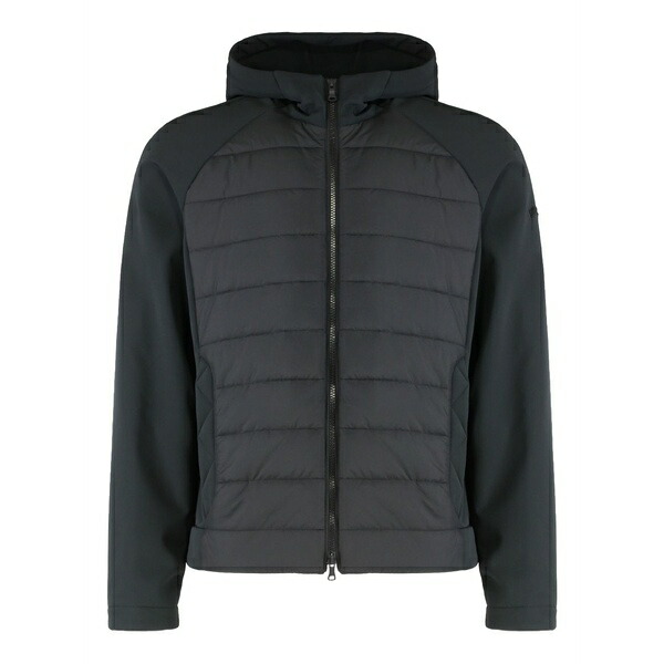 ポールアンドシャーク メンズ ジャケット&ブルゾン アウター Hooded jacket Black|asty