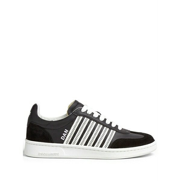ディースクエアード レディース スニーカー シューズ Boxer sneakers Black|asty