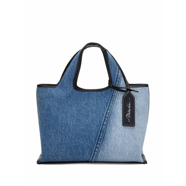 スリーワンフィリップリム レディース トートバッグ バッグ Mini denim tote bag Blue｜asty