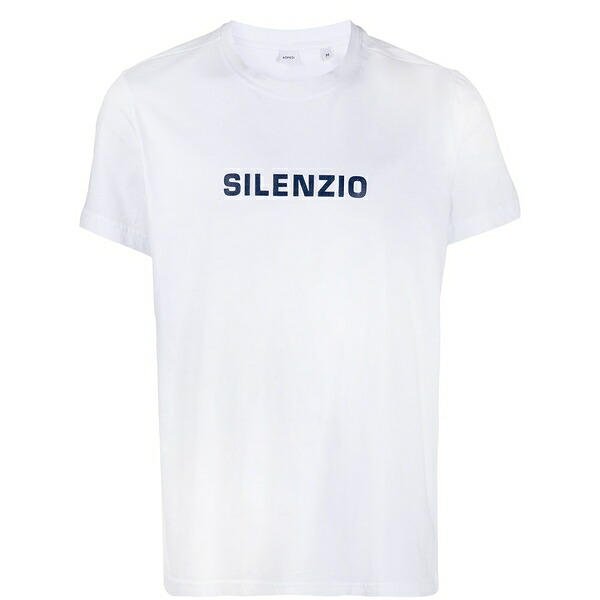 アスペジ メンズ ティーシャツ トップス Logo t-shirt White トップス-メンズファッション