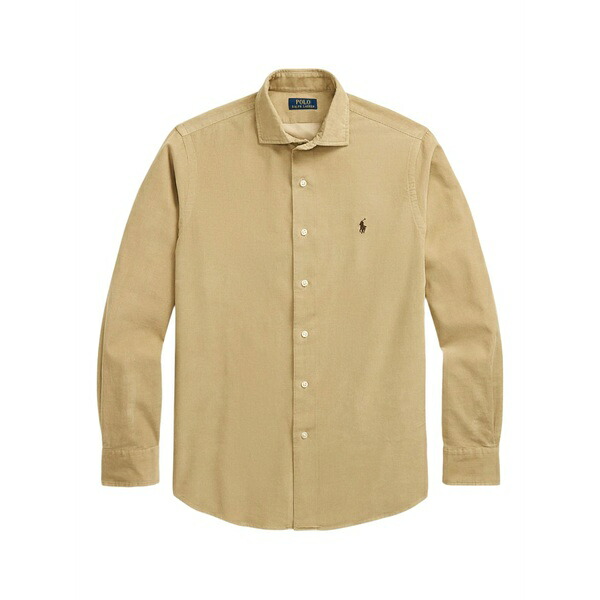 ラルフローレン メンズ シャツ トップス Button-down shirt Neutrals｜asty