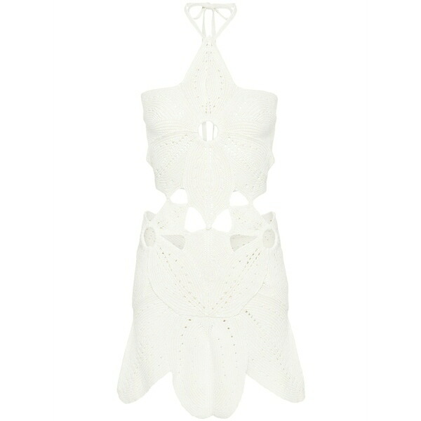 カルトガイア レディース ワンピース トップス Floreana panelled knit dress White｜asty
