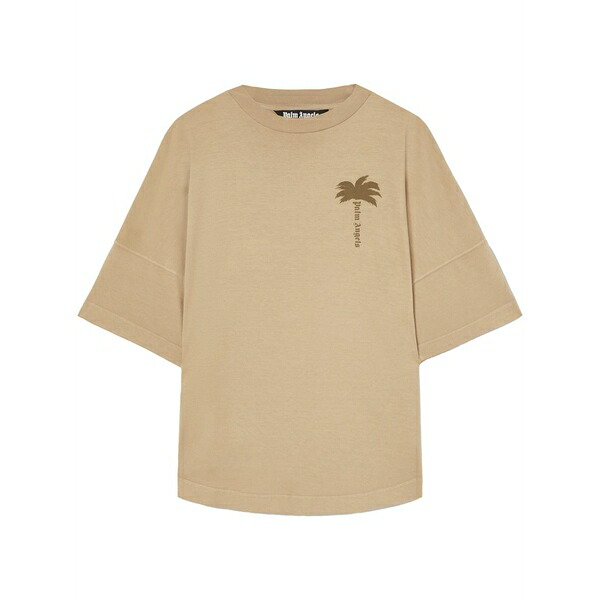 パーム・エンジェルス メンズ ティーシャツ トップス Palms over t-shirt Neutrals メンズファッション-トップス