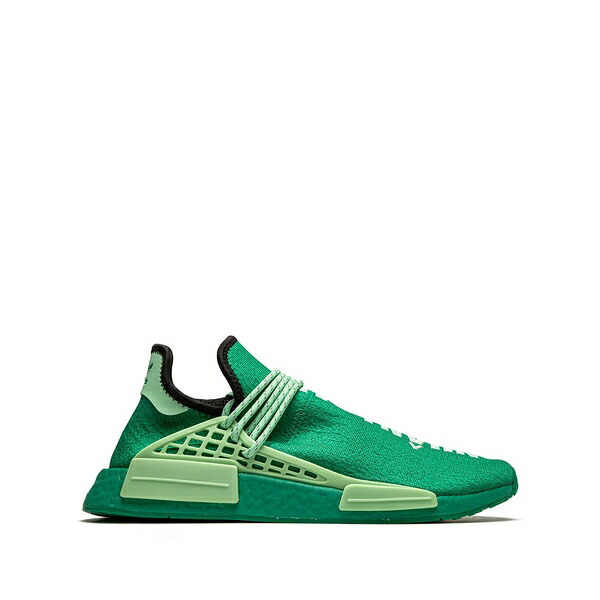 アディダス メンズ スニーカー シューズ X pharrell williams hu nmd "complexland" sneakers Green｜asty
