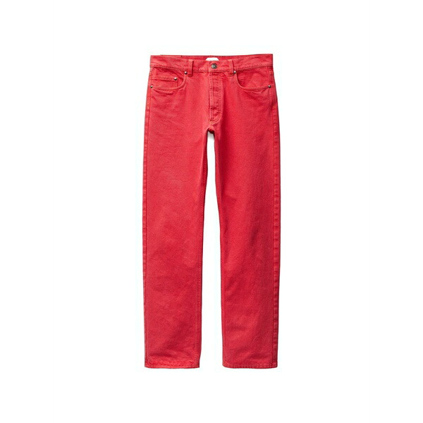 ヴェルサーチ メンズ デニムパンツ ボトムス Straight jeans Red|asty