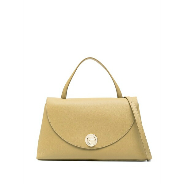 コチネレ レディース ショルダーバッグ 御徒面子 Medium nikla turn-lock tote bag Green