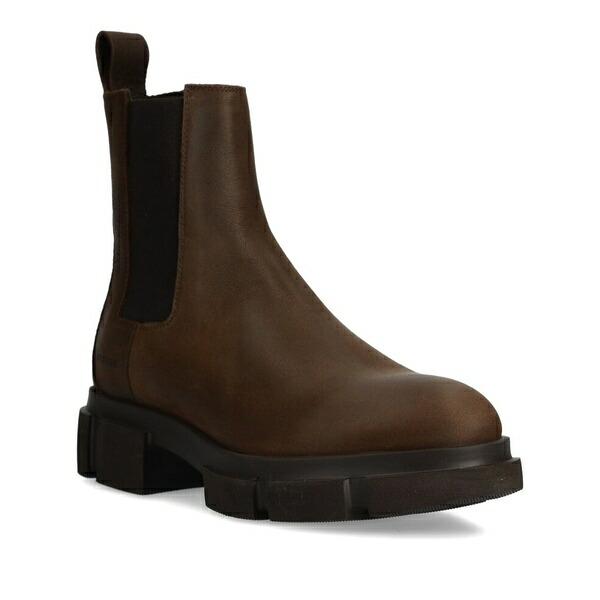 コペンハーゲン 制作室 レディース ブーツ シューズ Elastic-panelled chelsea boots Brown