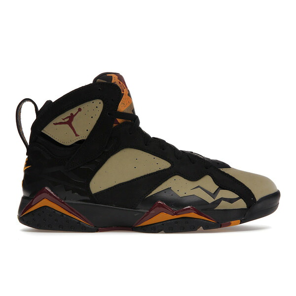 Jordan ジョーダン メンズ スニーカー  【Jordan 7 Retro Black Olive】  大きさ US_10.5(28.5糎) Black/Cherrywood Red-Neutral Olive-Chutney